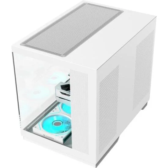 Gabinete Gamer Fortrek Clarity Max Branco Gabinete Gamer Fortrek Clarity Max Branco