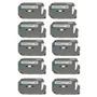 Kit Com 10 Fitas Brancas Rotulador Brother Compatível Mk 231