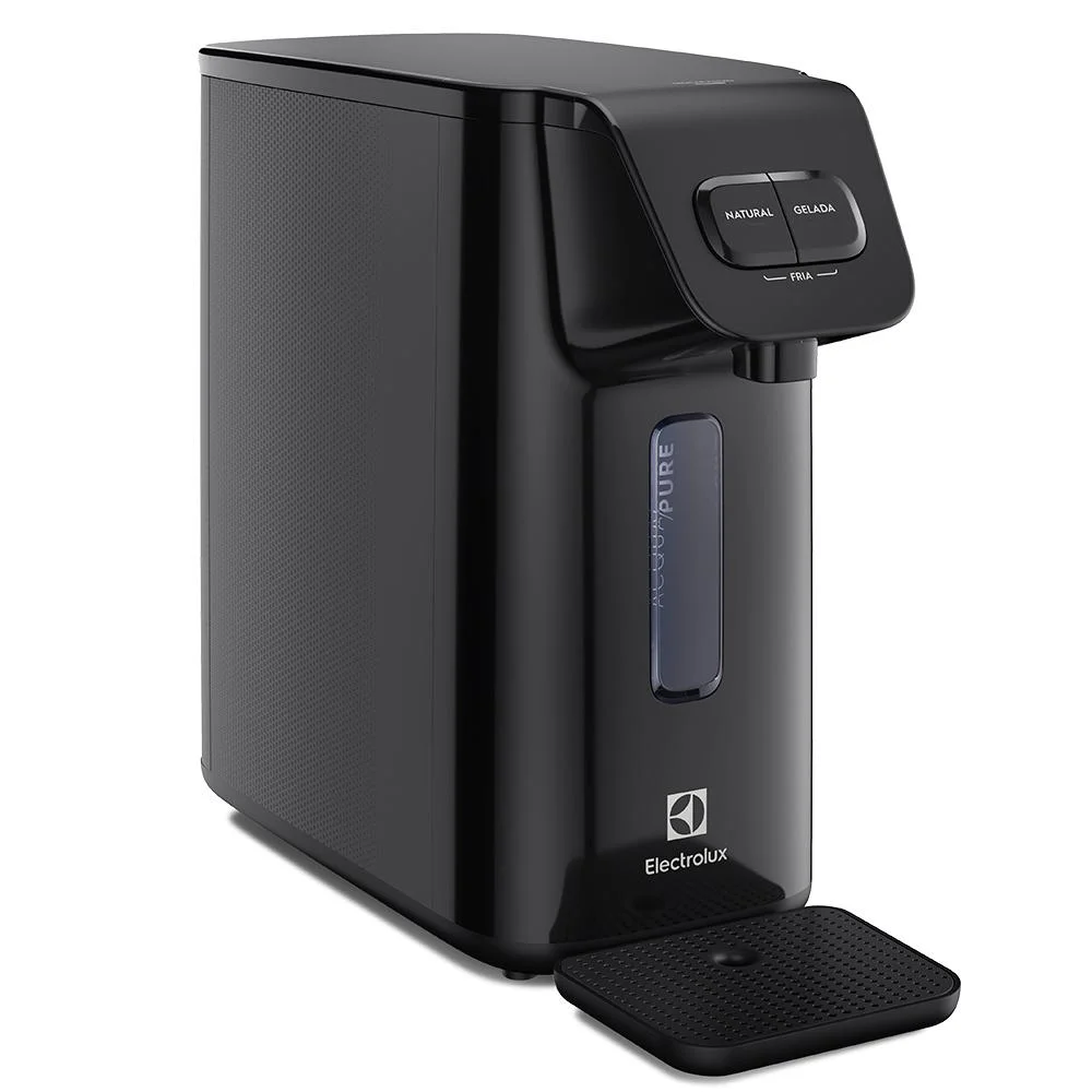 Purificador De Água Electrolux Efficient Eletrônico Água Fria, Natural E Gelada Preto - Pe15p - Bivolt
