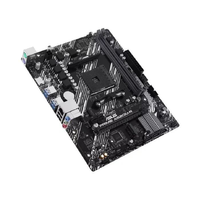 Placa Mãe Asus Prime A520m-r Am4 2xDDR4 Amd A520 Matx