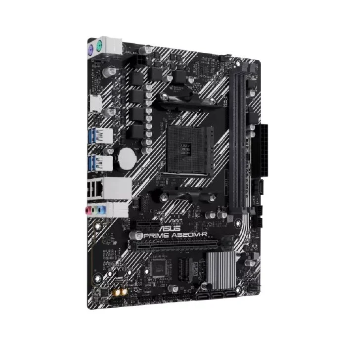 Placa Mãe Asus Prime A520m-r Am4 2xDDR4 Amd A520 Matx