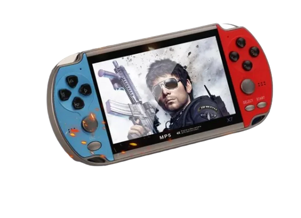 Mini Vídeo Game Mp5 X7 Console Portátil Retrô 1000 Jogos Mini Vídeo Game Mp5 X7 Console Portátil Retrô 1000 Jogos