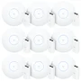 9 U6 Pro Ubiquiti Com 9 Fontes 48v 15w | 9 Roteadores Wifi 6 Access Point 5.3 Gbps + 9 Injetores Poe