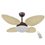 Ventilador Volare P Palmae Natural 220v E Controle Remoto