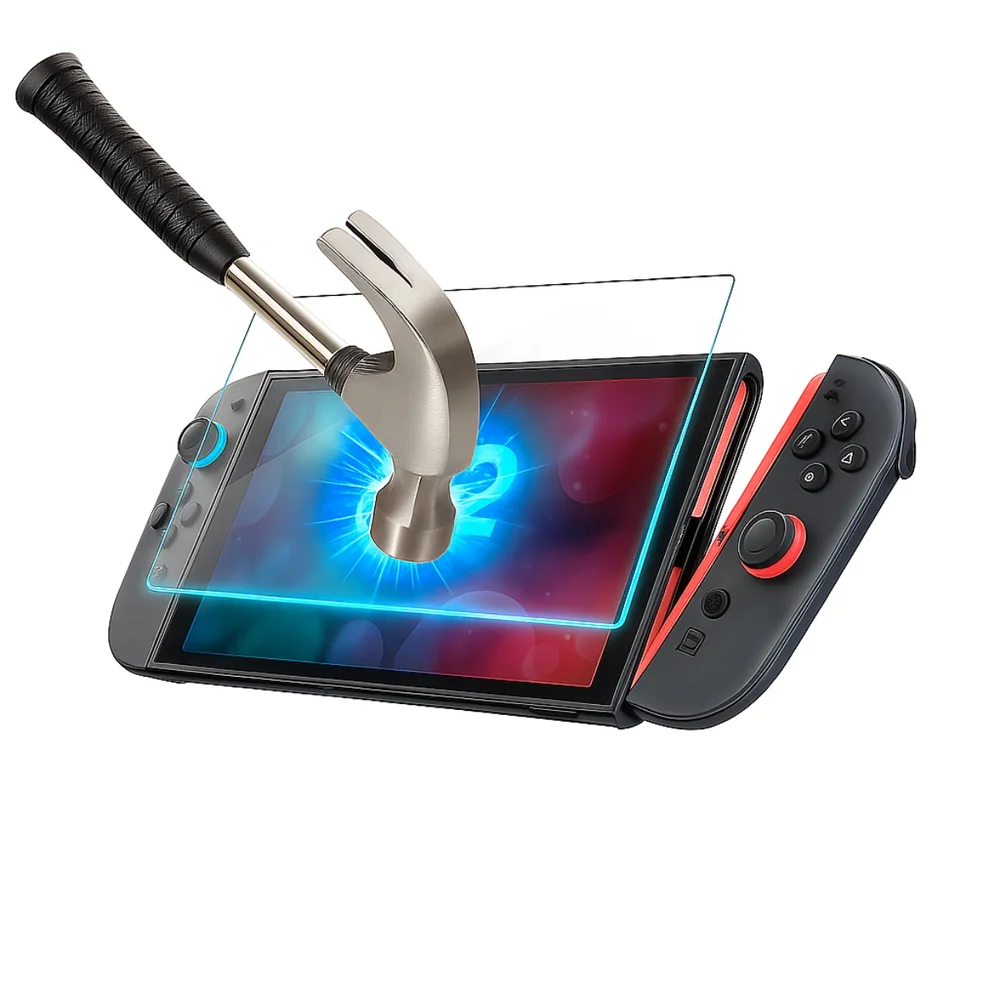 Bag Estojo Protetor + Película Vidro Para Nintendo Switch 2 Bag Estojo Protetor + Película Vidro Para Nintendo Switch 2