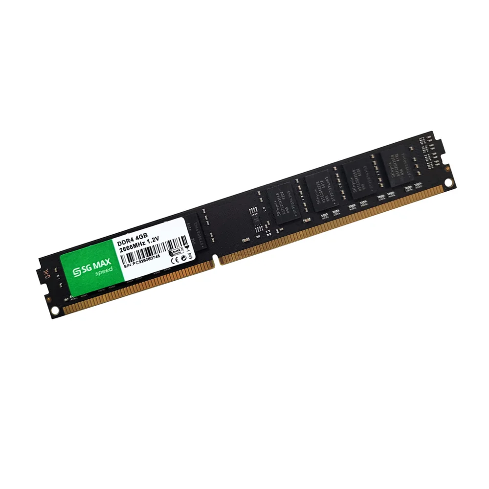 Memoria 4Gb Ddr4 2666 Cl 21 1.2V Desktop UDIMM SGM4GL2666CL21D SGMAX Memoria 4Gb Ddr4 2666 Cl 21 1.2V Desktop UDIMM SGM4GL2666CL21D SGMAX