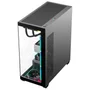 Gabinete Gamer Aquário K-mex Torre Negra Cg-36dy, Frontal E Lateral Em Vidro Temperado, Atx, Usb 3.0, Preto - Cg36dyrh001cb0x