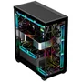 Gabinete Gamer Aquário K-mex Torre Negra Cg-36dy, Frontal E Lateral Em Vidro Temperado, Atx, Usb 3.0, Preto - Cg36dyrh001cb0x