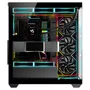 Gabinete Gamer Aquário K-mex Torre Negra Cg-36dy, Frontal E Lateral Em Vidro Temperado, Atx, Usb 3.0, Preto - Cg36dyrh001cb0x