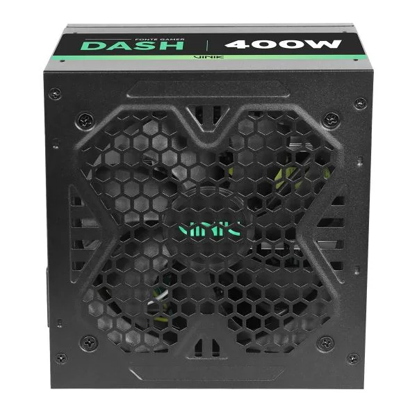 Fonte Gamer Vinik Dash 400w Preto - Vfg400wpv3
