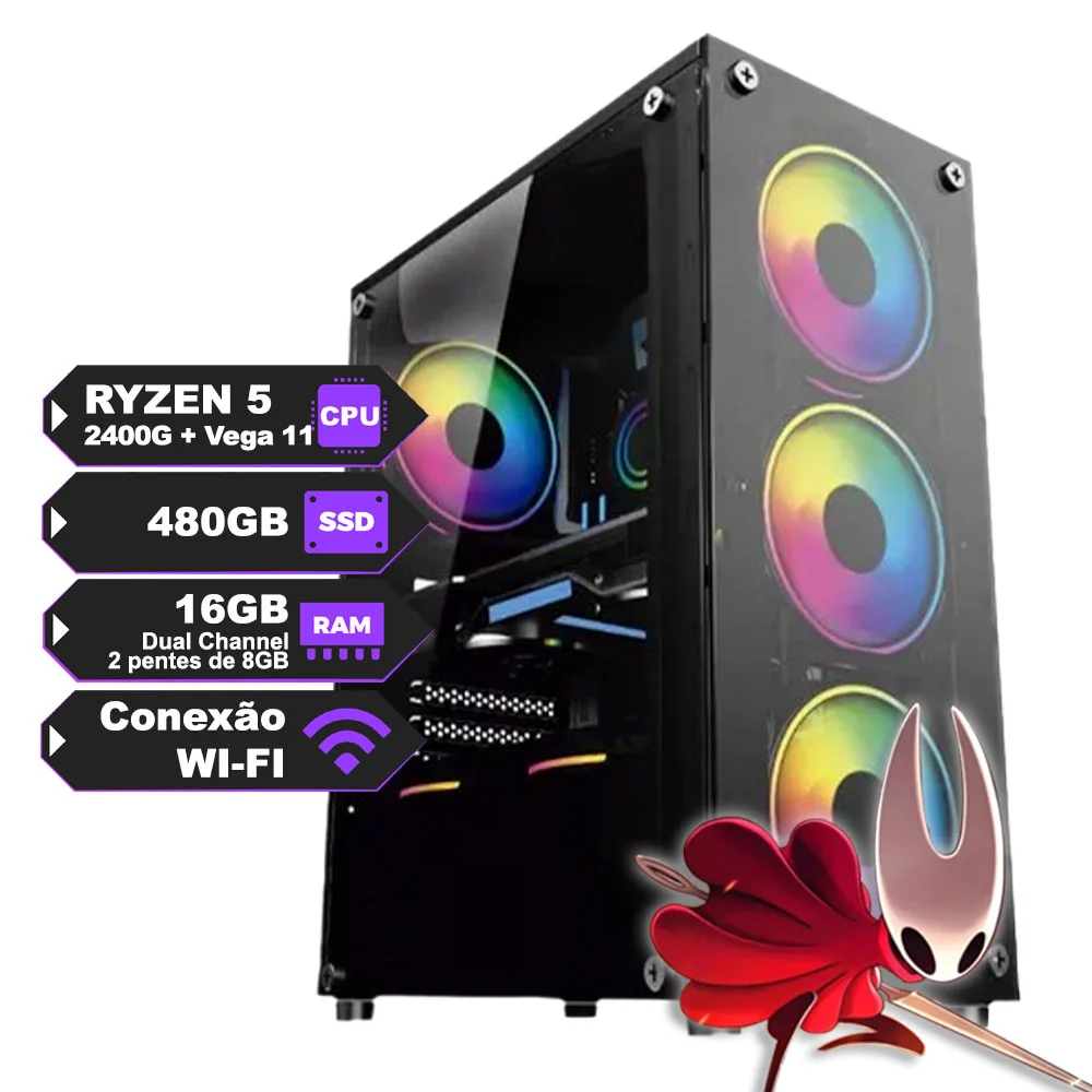 自作デスクトップPC LG Blu-ray AMD Ryzen 5 2400G PC Gamer Ryzen 5 2400g C Placa De Vídeo Integrada