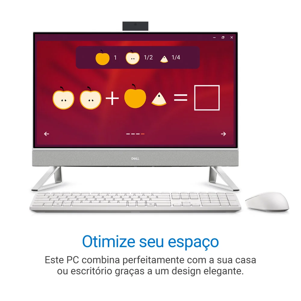 "Computador Dell 24 All-in-one Ec24250 23.8"" Ips Full Hd 13ª Gen Intel Core i5 16gb 512gb SSD Win 11 Aio-i1303-m21" - view 3