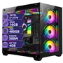 PC Gamer Intel i7 3.4ghz SSD 480GB 16gb Placa Video 4gb 500w