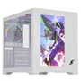 Gabinete Gamer Superframe Box Magic - Display 13.3 - 6 Coolers - Atx - Branco - Sf-cs-bmmaw6f