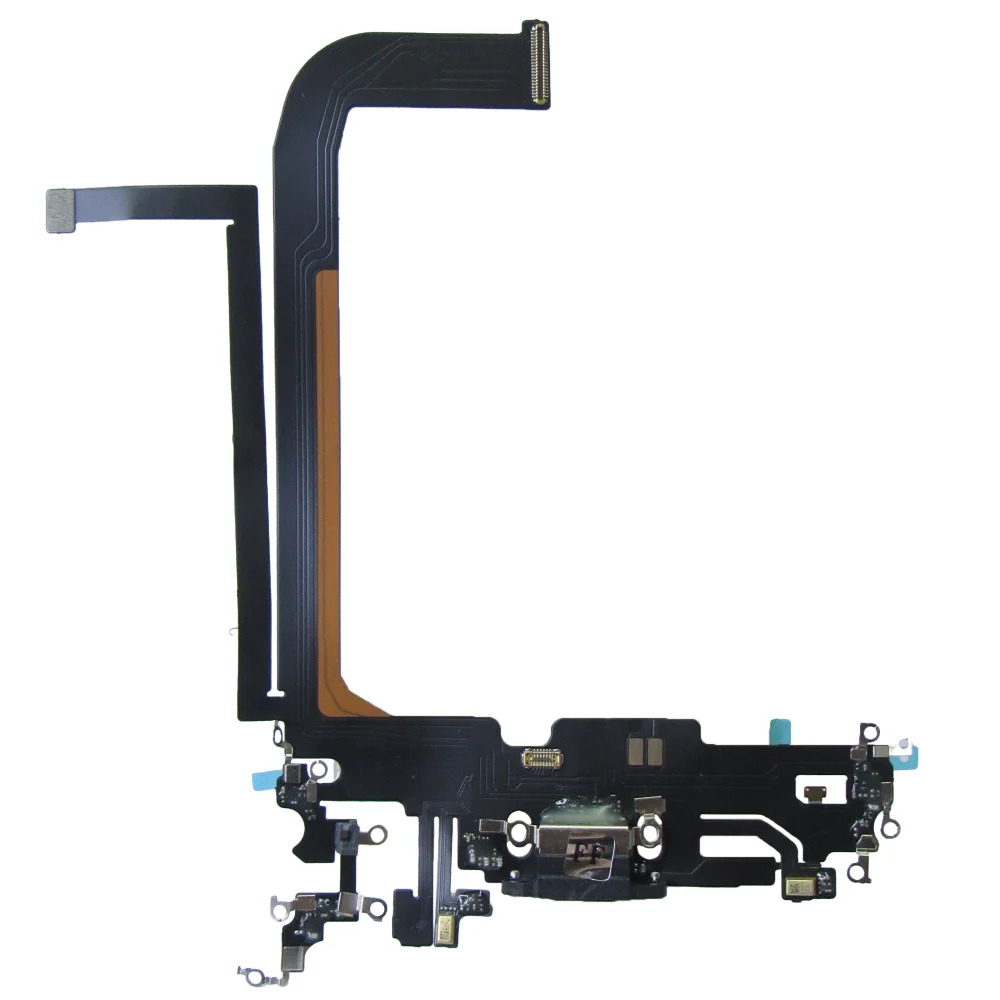 Flex De Carga Dock Conector Gold Para Iphone 13 Pro Max