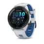 Relógio Garmin Forerunner 265 Music Branco Eu/pac Com Monitor Cardíaco De Pulso E Gps, 46mm