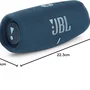 Speaker Jbl Charge 5 Com 40 Watts Rms Bluetooth E usb - azul