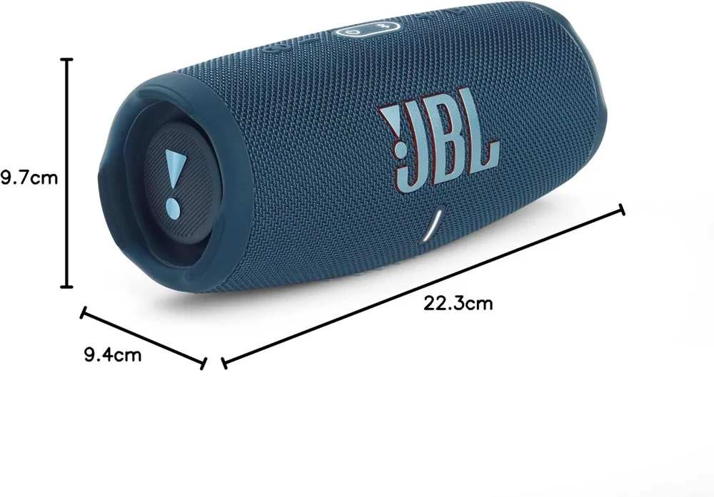 Speaker Jbl Charge 5 Com 40 Watts Rms Bluetooth E usb - azul