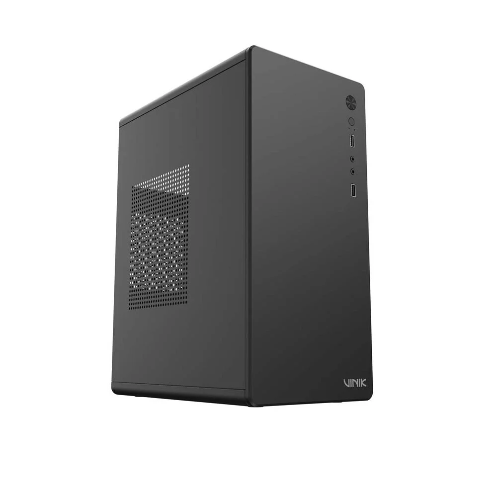 Gabinete Corporativo Com Fonte 200w Vinik Vk04 Preto - Gvk04 Gabinete Corporativo Com Fonte 200w Vinik Vk04 Preto - Gvk04
