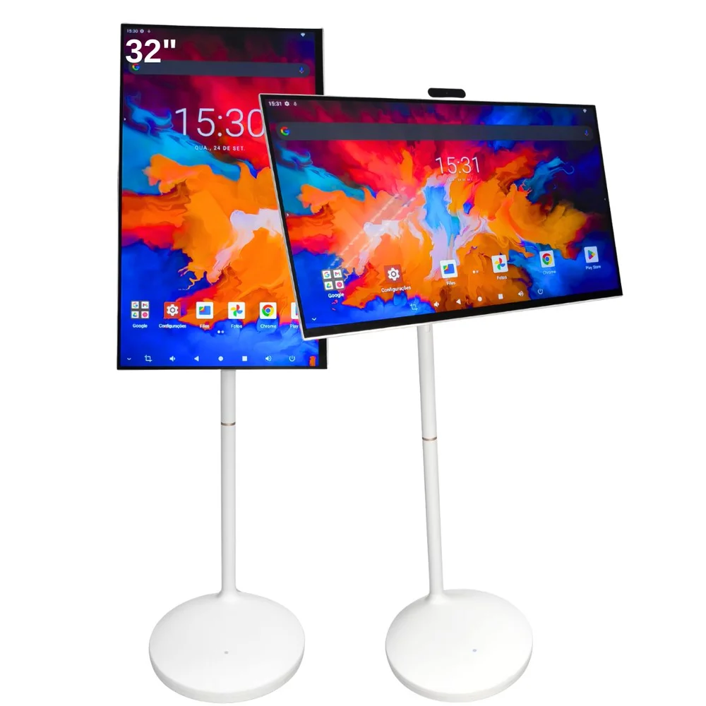 Takeruモニター Tela Interativa Touchscreen 32 com Pedestal