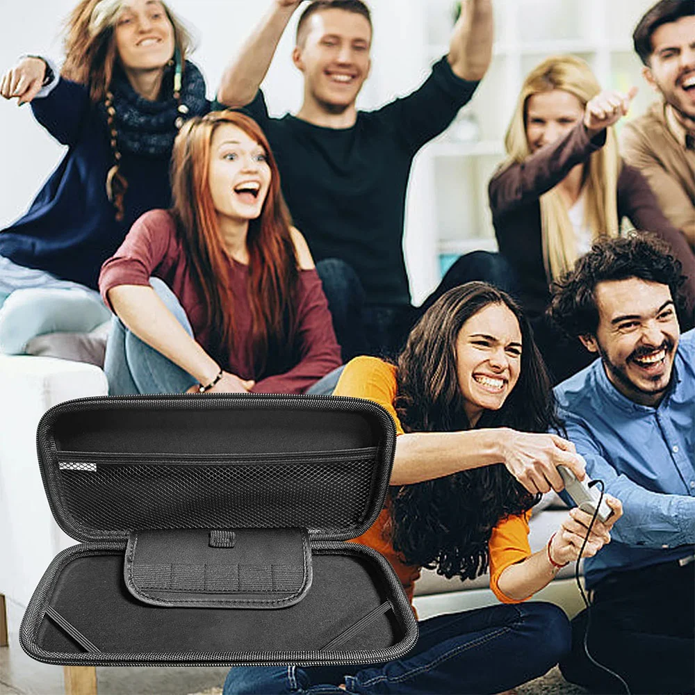 Kit Case Nintendo Switch 2 Prata + Película Vidro + 4 Grips Kit Case Nintendo Switch 2 Prata + Película Vidro + 4 Grips