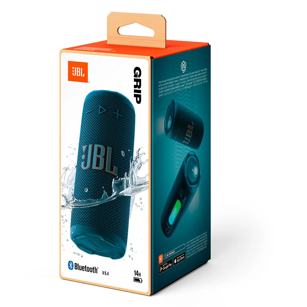 Caixa Bluetooth Jbl Grip Azul - Bivolt