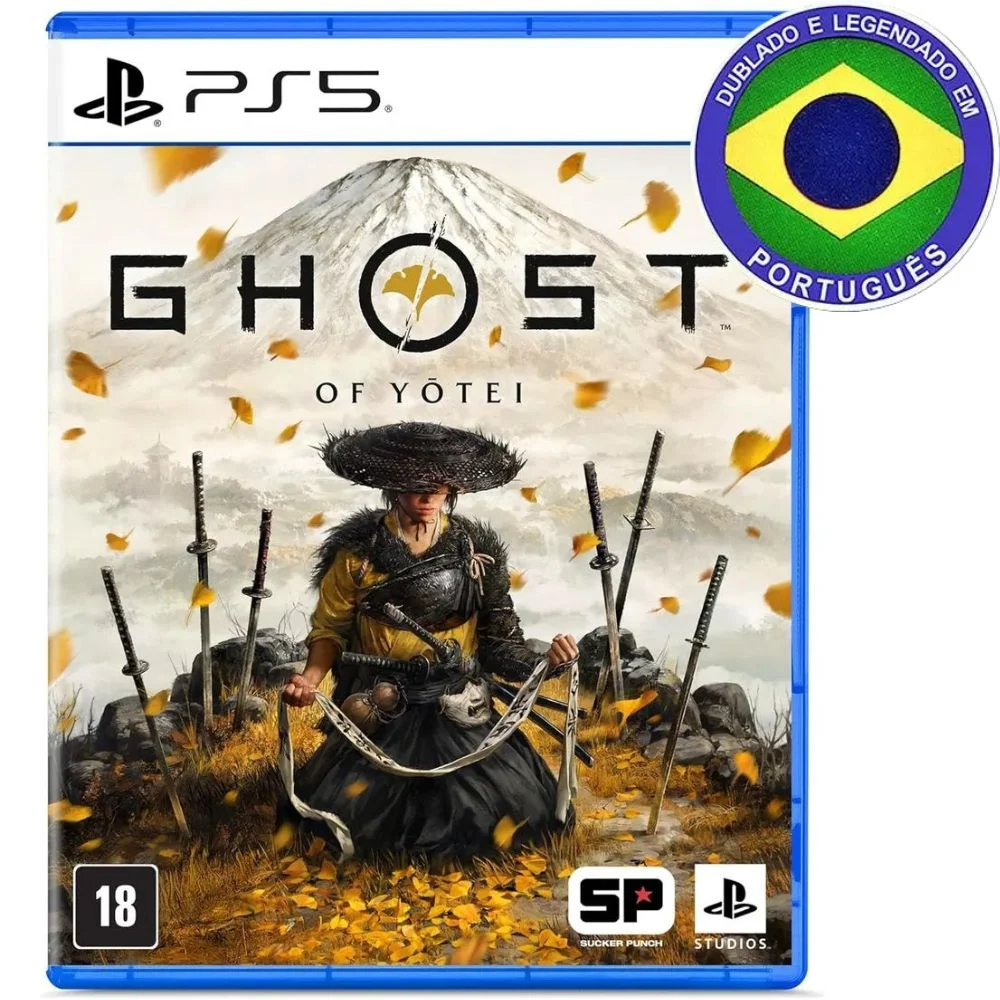 Ghost Of Yotei Mídia Física Lacrado Dublado Em Português - Sony Ghost Of Yotei Mídia Física Lacrado Dublado Em Português - Sony