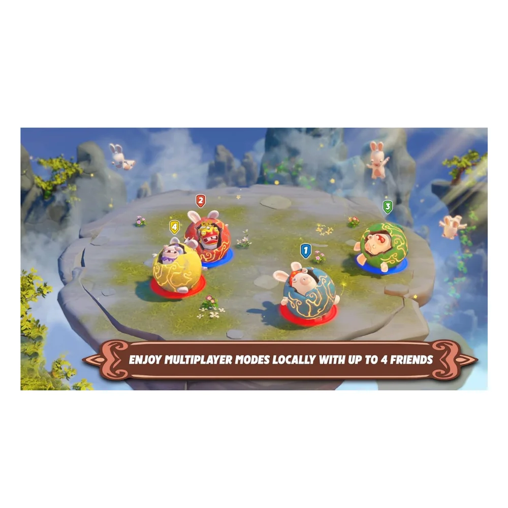 Jogo Rabbids Party Of Legends + Rayman Legends Ps4 Europeu