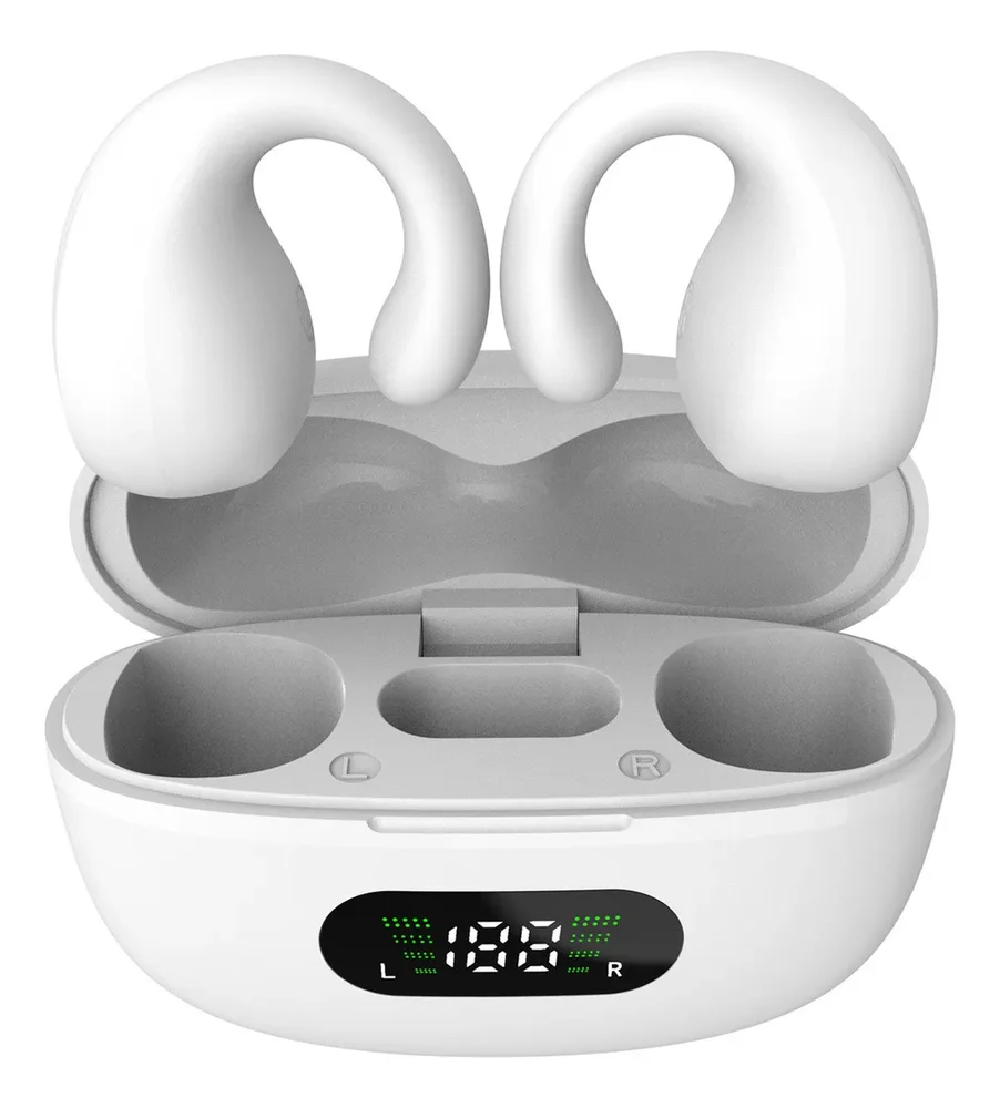 ? Fone De Ouvido Bluetooth Condução Óssea Som Nítido, Conforto E Liberdade Total