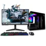 Computador Nextpc Gamer Completo Intel Core i5 7ª, RTX 3050 6gb, 16gb, SSD 512gb, Monitor 20", Gabinete Aquário