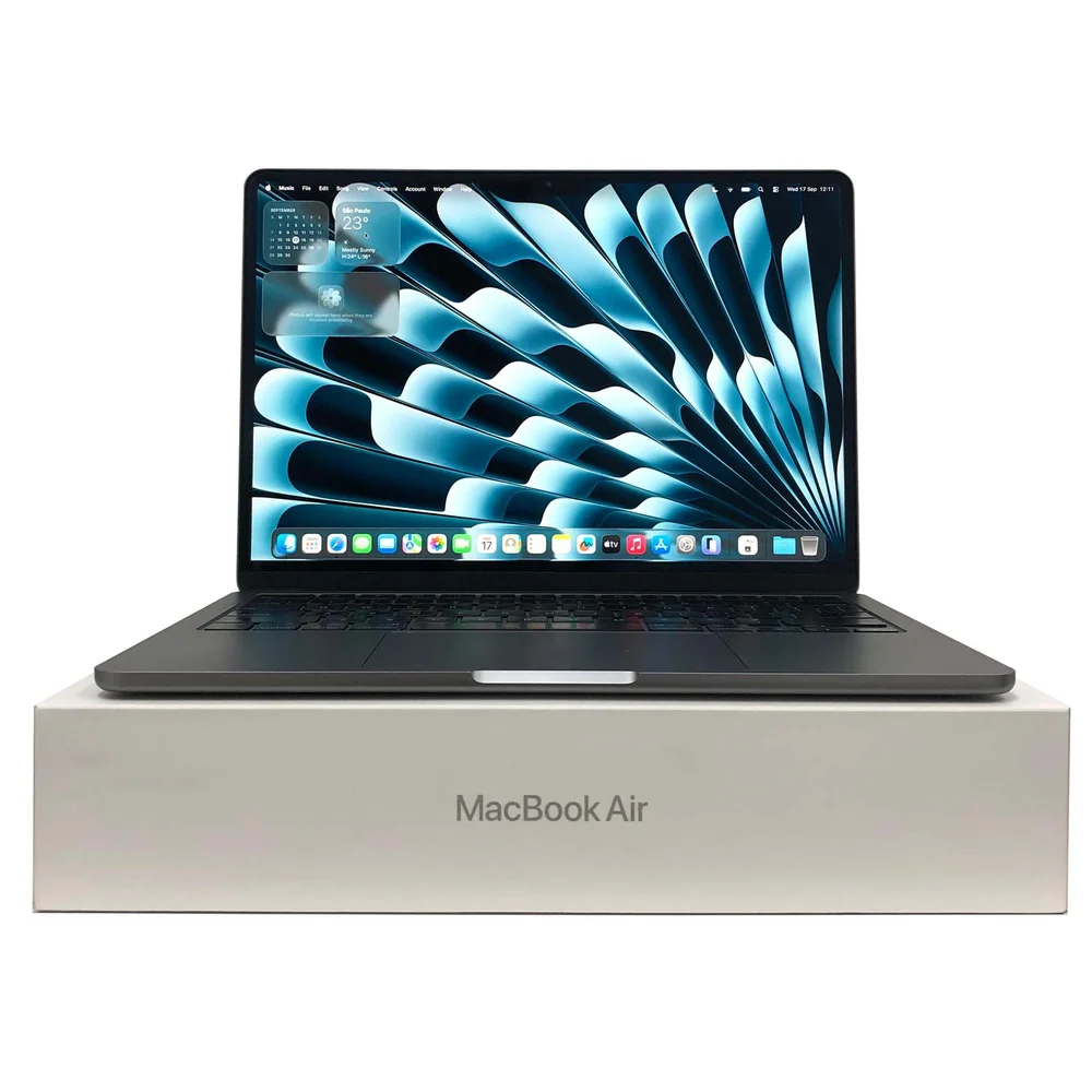 "USADO: Macbook Air Mlxx3bz/a (2022) Chip M2, Tela 13.6"", 8GB, SSD-512gb - Cinza Espacial - OTH PRODUTOS" - view 4