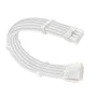Cabo De Alimentação da Placa-Mãe (CPU) 4+4 = 8 Pinos, Extensor Sleeved EPS da Fonte, 285mm, Full White