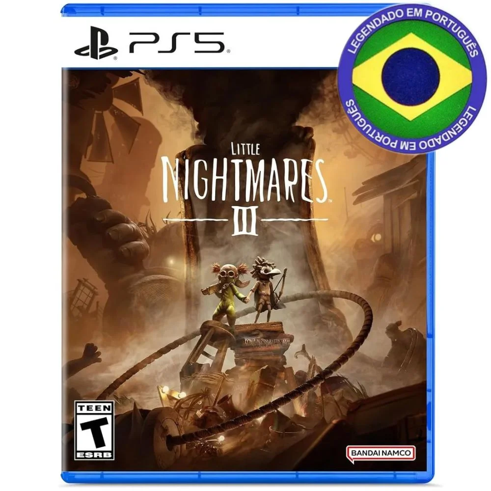 Little Nightmares Iii 3 Ps5 Mídia Física Lacrado Playstation 5