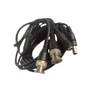 Cabo Bnc Macho + P4 2,1 + Jack J4 Cftv 2,1mm 5m  Kit 5 Cabos