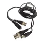 Cabo Bnc Macho + P4 2,1 + Jack J4 Cftv 2,1mm 5m  Kit 5 Cabos