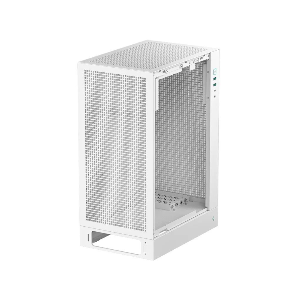 Gabinete Gamer Deepcool Mid Tower Ch170 Plus Vidro Temperado Branco Gabinete Gamer Deepcool Mid Tower Ch170 Plus Vidro Temperado Branco