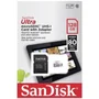 Sandisk Cartão De Memória 128GB Ultra Hd 720p, Micro Sd, Classe 10 80mb/s