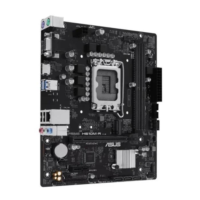 Placa Mãe Asus Prime H610m-r LGA 1700 2xDDR5 Chipset Intel H610 Matx Placa Mãe Asus Prime H610m-r LGA 1700 2xDDR5 Chipset Intel H610 Matx