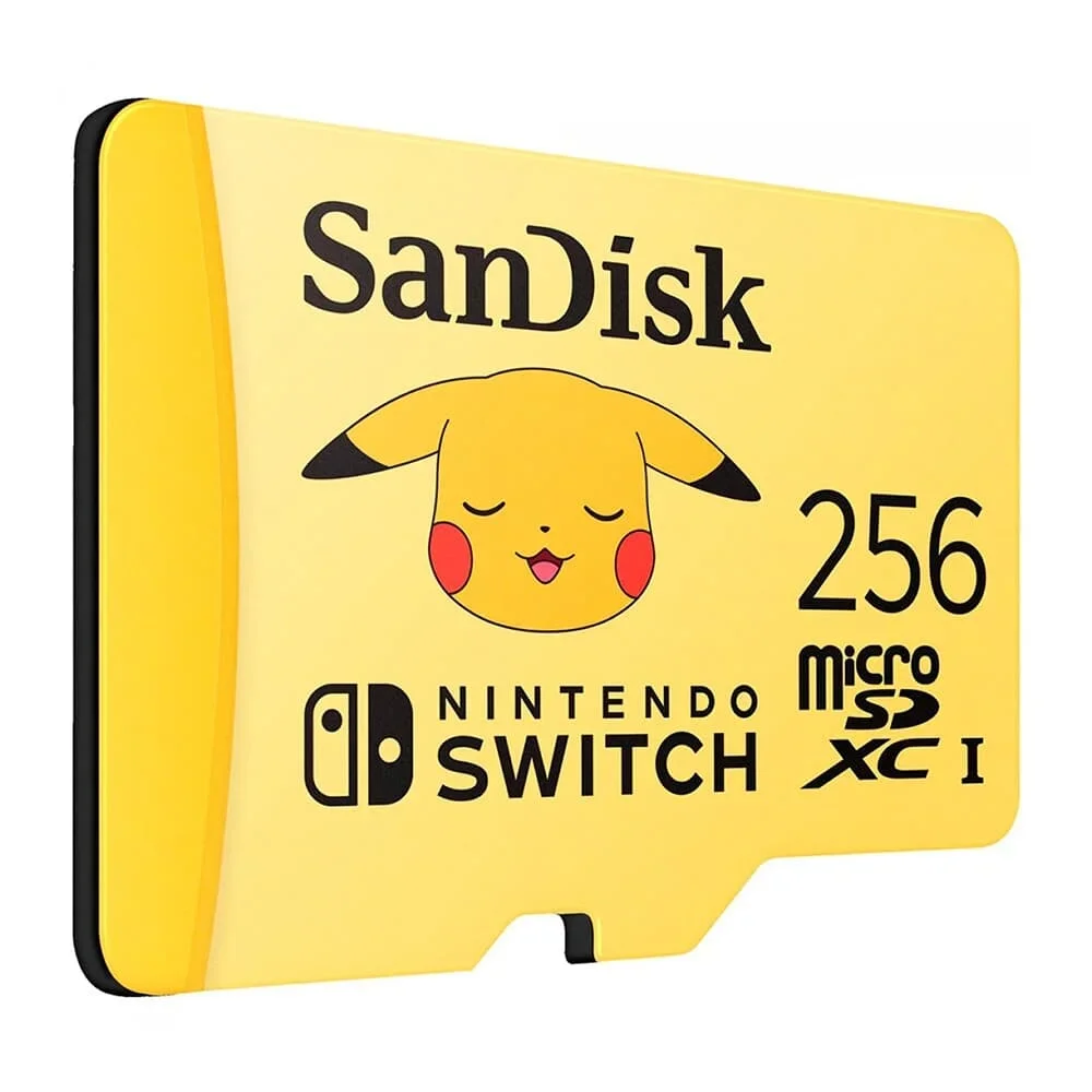Cartão De Memória Sandisk Microsd 256gb, Nintendo Switch Pokémon - Sdsqxao-256g-gn6zk