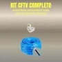 Kit Cftv Intelbras Nvr 1408p 5 Câmeras Ip E Hd 2TB Purple