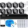 Kit 8 Câmeras Ip Vipc 1230b Intelbras Nvd 1408p Hd 2TB