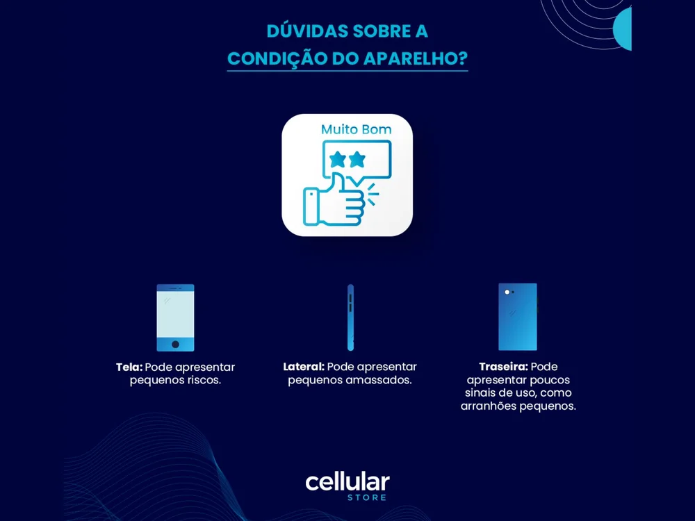 Usado -  Iphone 13 128 Gb Azul - Muito Bom - view 3
