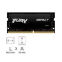 Memória Ram Kingston Fury Impact Ddr4 16gb 2666mhz Sodimm – Notbook