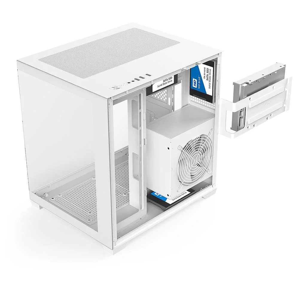 "PC Gamer Skill Apex, Amd Ryzen 7 5700g, Geforce RTX 5060 8GB, 16gb Ddr4, SSD 1TB M.2, Monitor LED 24"" 180hz Branco Sap220" - view 3