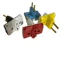 Kit 10 Plug Adaptador De Tomada T Benjamin Com 3 Saídas