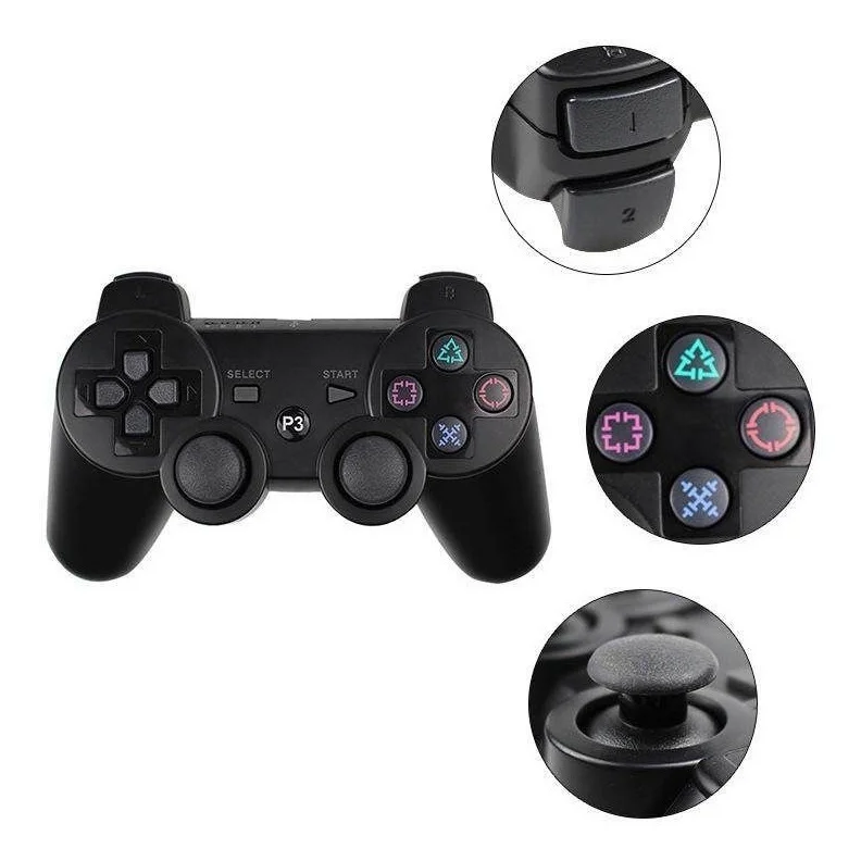Controle Joystick Sem Fio P3 Compatível P 3 Com Logo Controle Joystick Sem Fio P3 Compatível P 3 Com Logo
