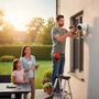 Câmera Aoni 95a Externa 3mp Wifi 360° Rotação Vigilância