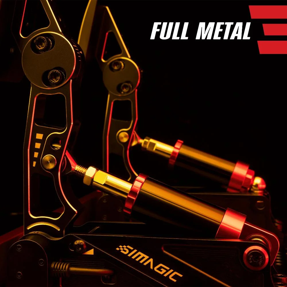 P1000 Dual Pedal - Célula De Carga 100kg - Simagic P1000 Dual Pedal - Célula De Carga 100kg - Simagic