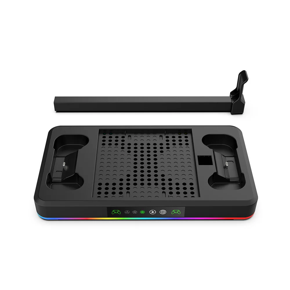 Base Cooler Carregador Com Suporte Fone Para XBOX Series S/x Base Cooler Carregador Com Suporte Fone Para XBOX Series S/x
