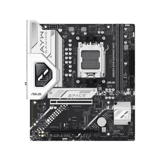 Placa Mãe Asus B850m Ayw Gaming Wifi Am5 2xDDR5 Amd B850 Matx Placa Mãe Asus B850m Ayw Gaming Wifi Am5 2xDDR5 Amd B850 Matx
